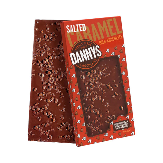 Danny's Salted Caramel Chocolate Bar 80g