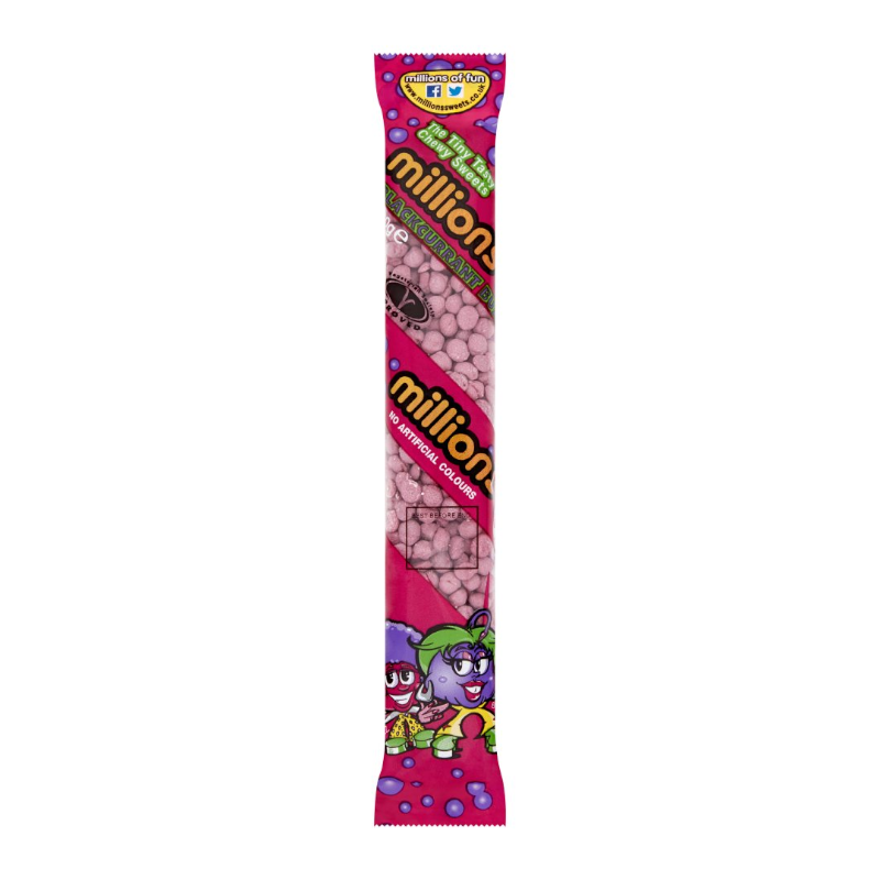 Millions Blackcurrant Tube - 55g