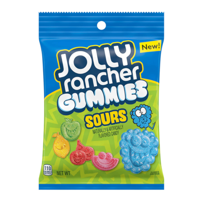 Jolly Rancher Gummies Sour - 6.5oz (184g)