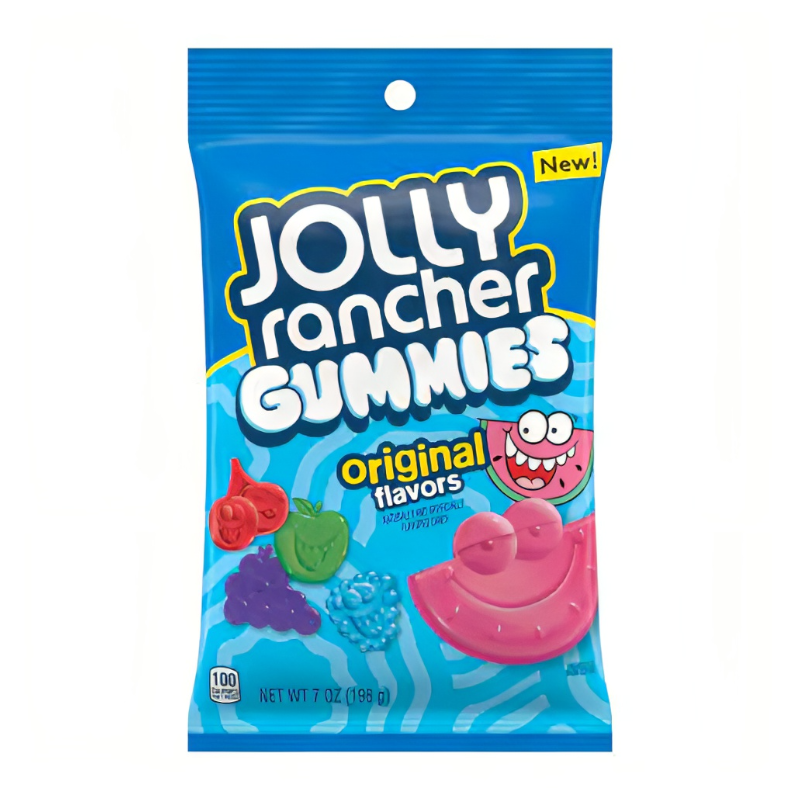 Jolly Rancher Gummies Original Flavours 7oz (198g) – USA Bites