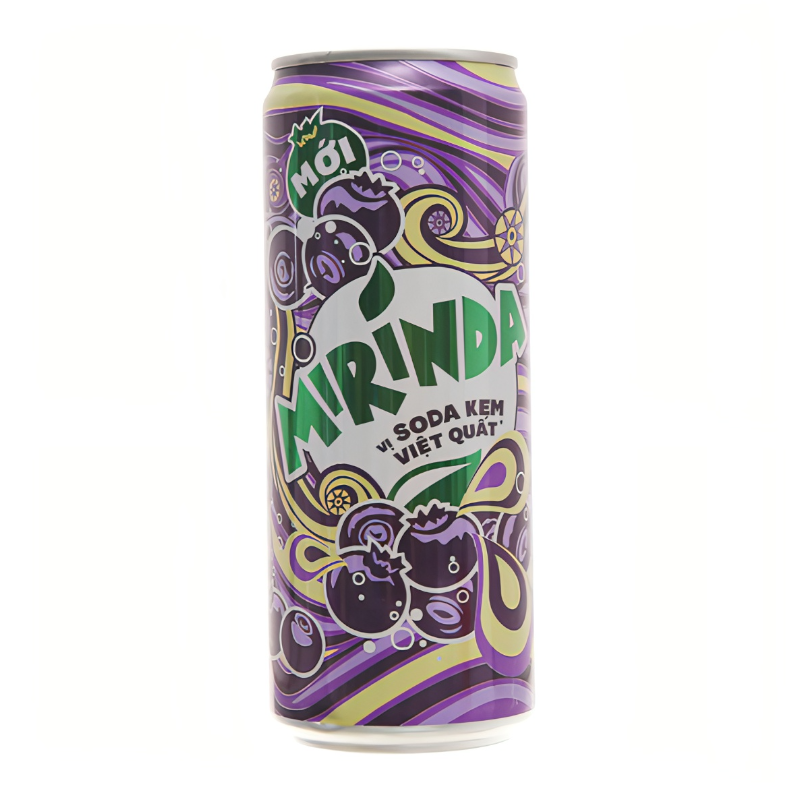 Mirinda Blueberry Cream Soda - 320ml