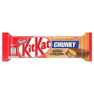KitKat Chunky Gooey Caramel Chocolate Bar - 55g(AUSTRALIA)