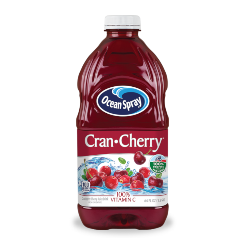 Ocean Spray Cran-Cherry Juice - 64oz (1.89L)