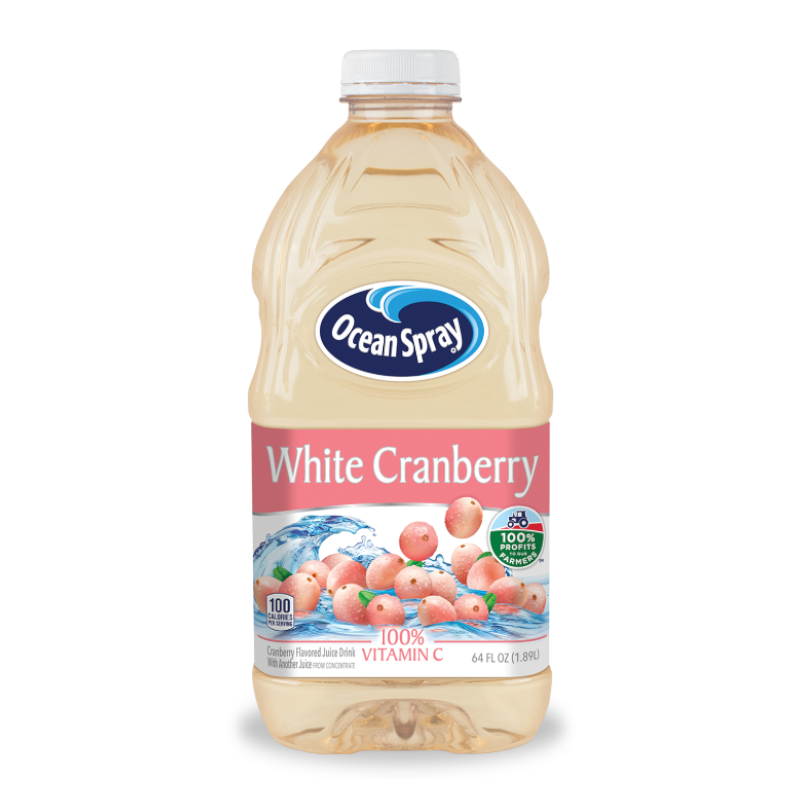 Ocean Spray - White Cranberry Juice - 64fl.oz (1.89L)  **BB 01/24**