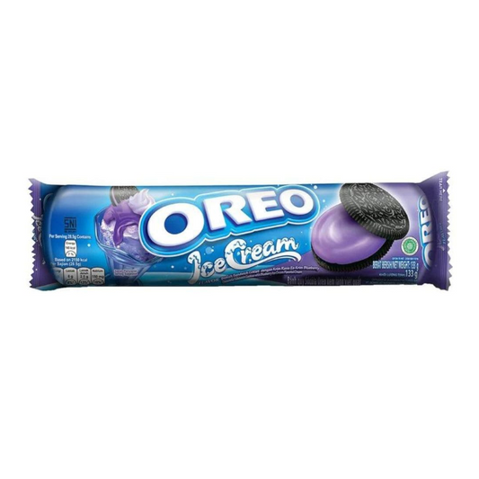 Oreo Blueberry Ice Cream Creme Cookies - 119.6g