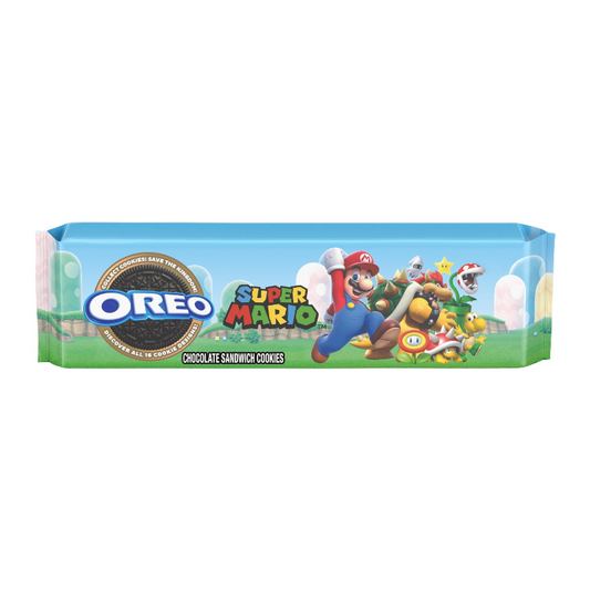 Oreo x Super Mario Bros Double Stuff Cookies - 3.1oz (88g)