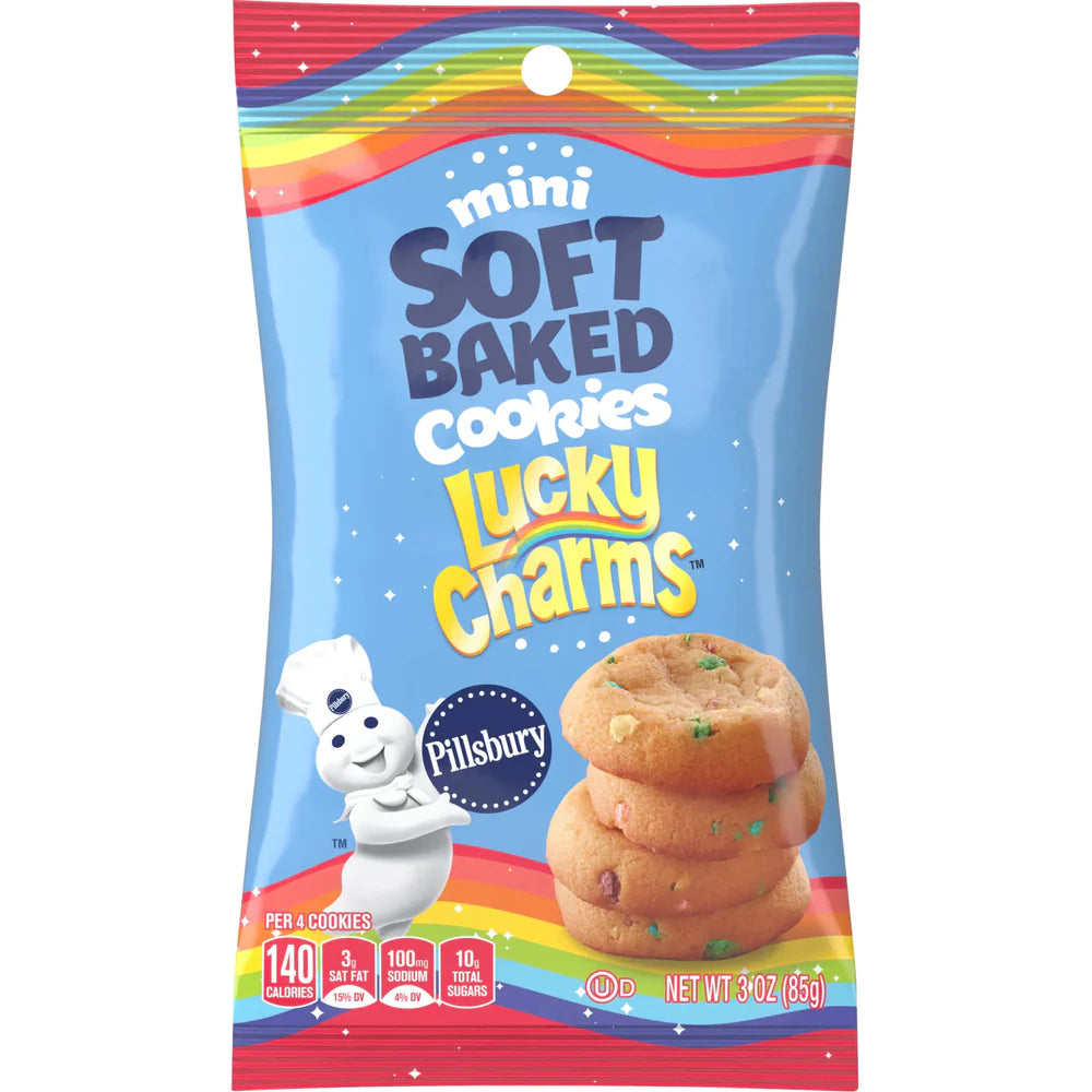 Pillsbury Soft Baked Lucky Charms Cookies- 3 OZ (85g)