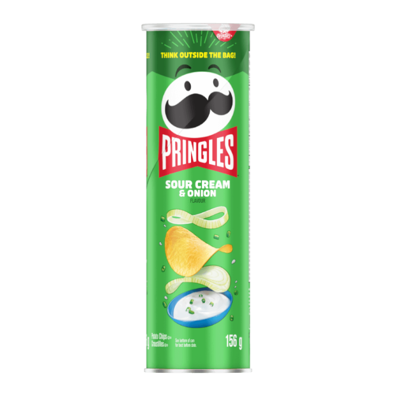 Pringles Sour Cream & Onion - 156g [Canadian]
