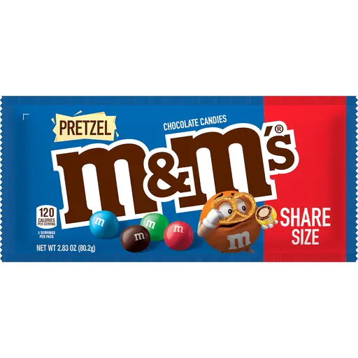 M&M Pretzel (share size) - 80.2g