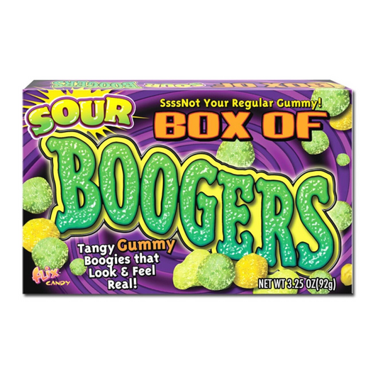 Sour Box of Boogers - 3oz (85g) - Theatre Box
