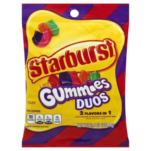 Starburst Gummies Duos - 164g