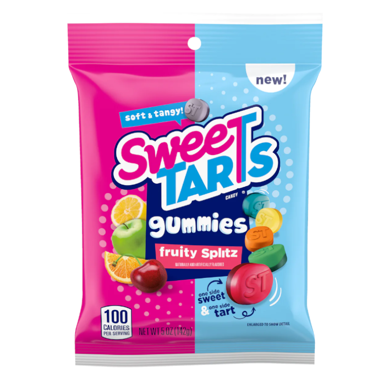 SweeTarts Gummies Fruity Splitz - 5oz (142g)