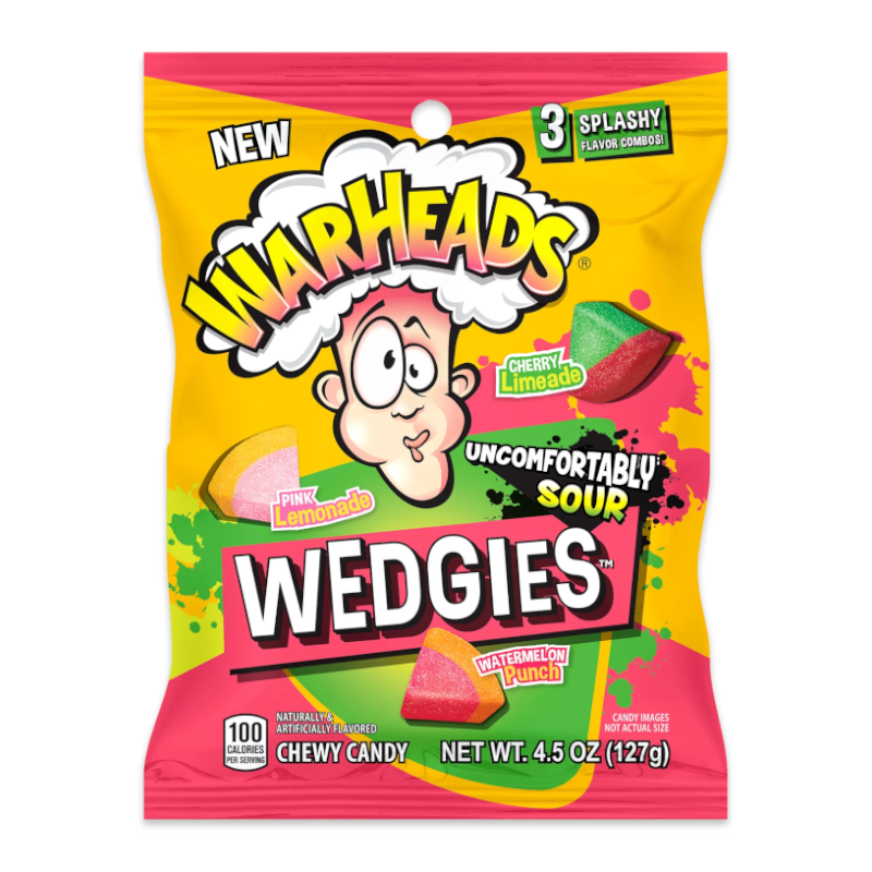 Warheads Wedgies - 4.5oz (127g)