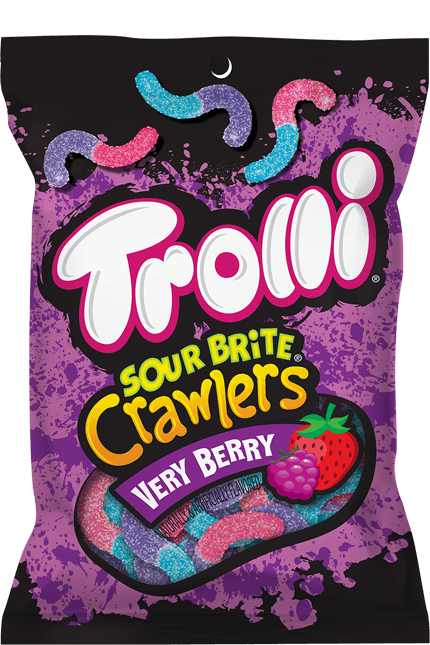 Trolli Sour Brite Crawlers Very Berry 141g