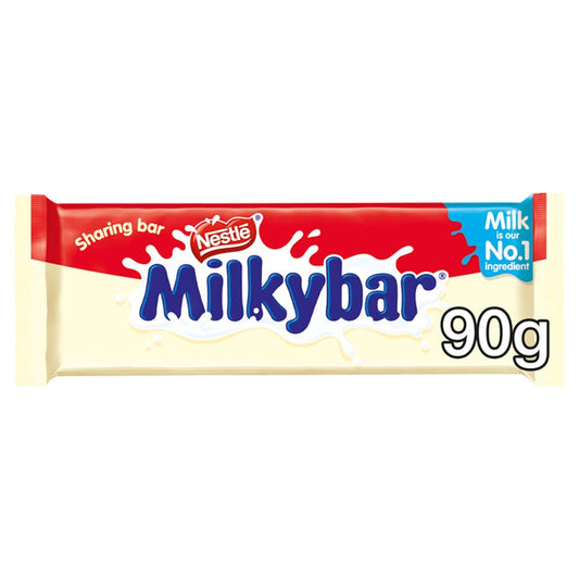 Milkybar White Chocolate Sharing Bar - 90G (PMP£1.25)