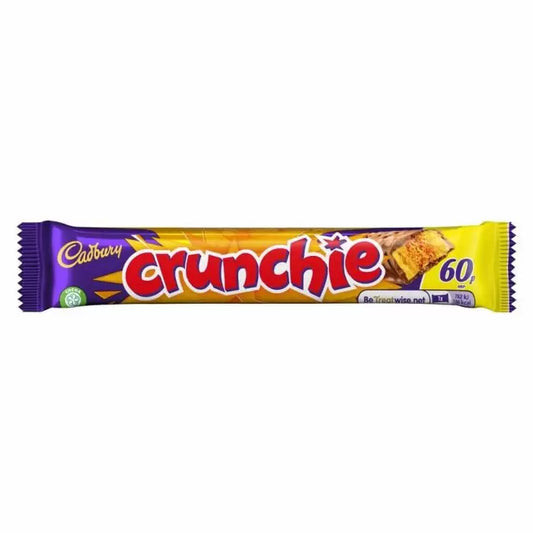 Cadbury Crunchie Chocolate Bar 40g 69p PMP