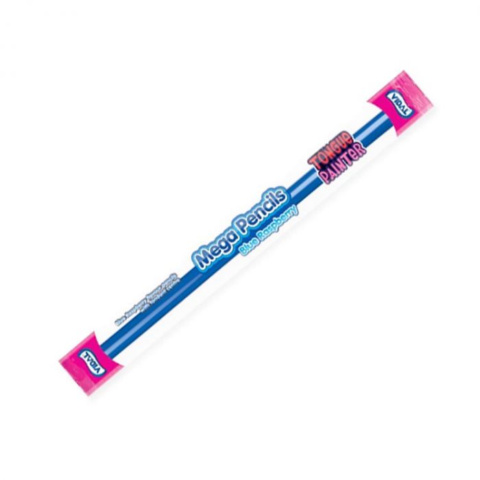 Vidal Blue Raspberry TONGUE PAINTER Mega Pencils 23g - SINGLE