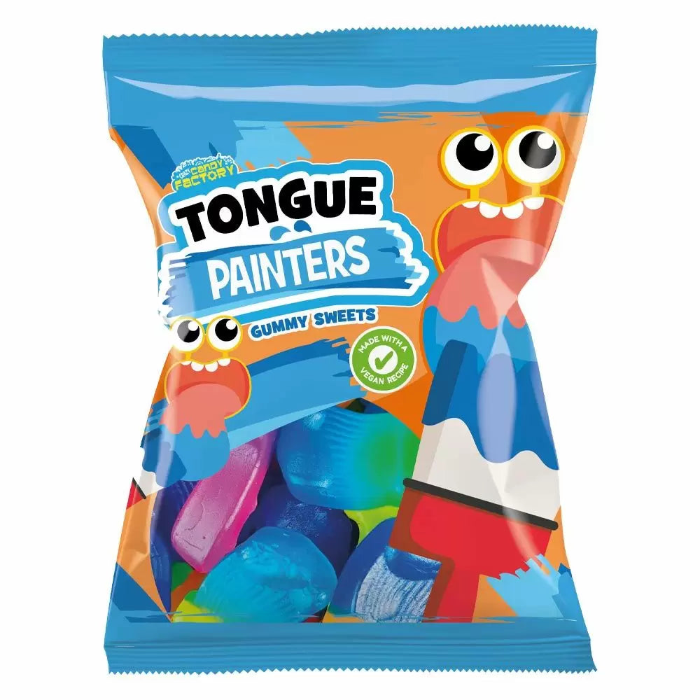 Crazy Candy Factory Tongue Painters Bag 120g