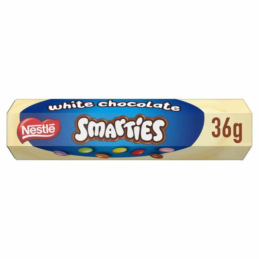 Smarties White Chocolate Tube 36g