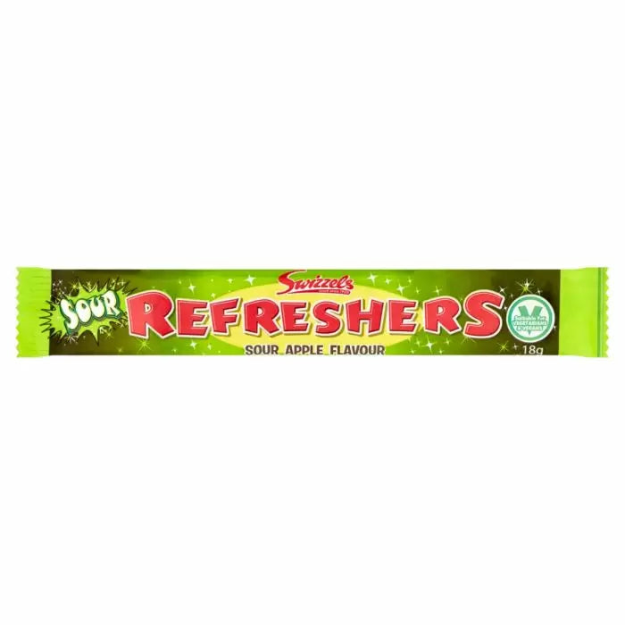 Swizzels Refreshers Sour Apple Chew Bars 18g