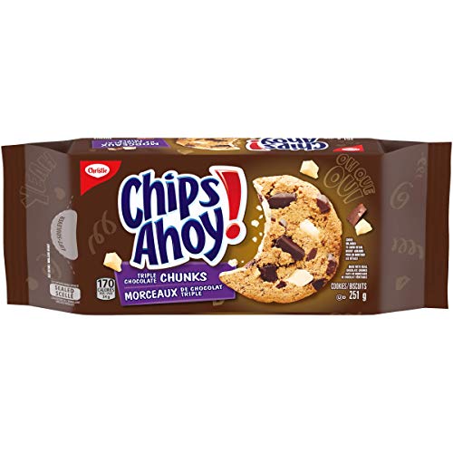 Chips Ahoy Chunks Triple Chocolate - 251g[Canada]