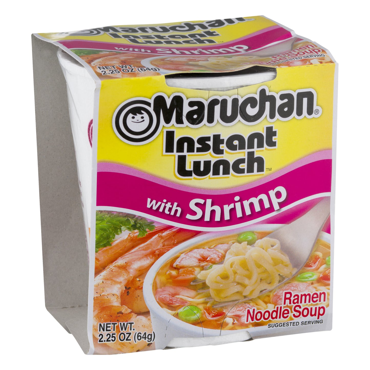 Maruchan Instant Lunch Ramen Noodle Soup with Shrimp, 2.25 oz