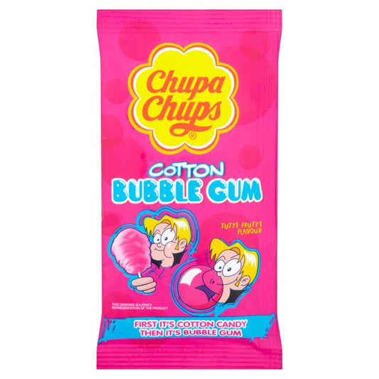 Chupa Chups Cotton Candy Bubble Gum - 11g