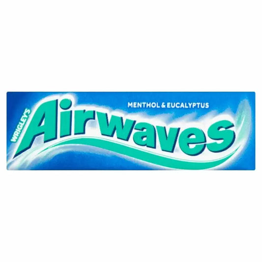 Wrigley's Airwaves Menthol & Eucalyptus Sugar Free Chewing Gum 14g