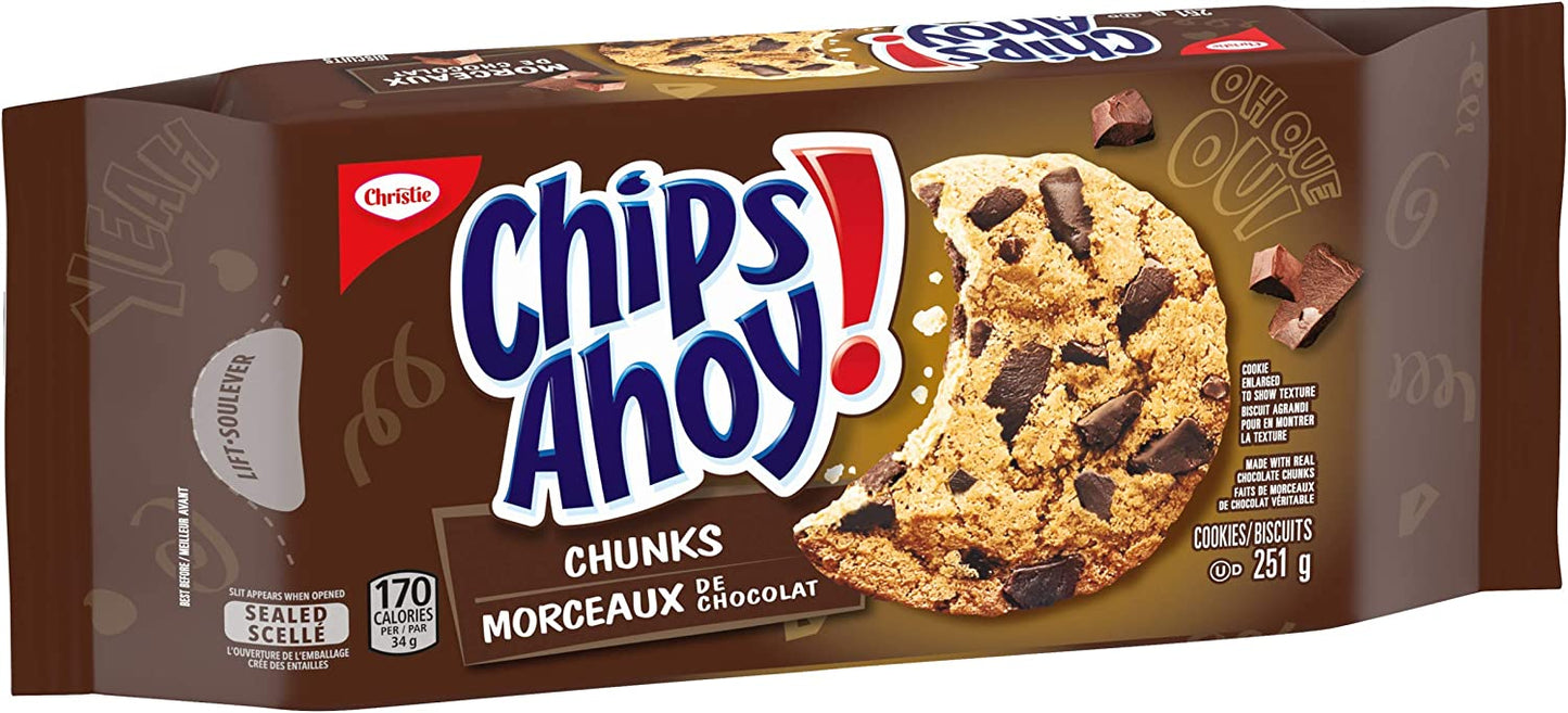 Chips Ahoy Chunks - 251g[Canada]