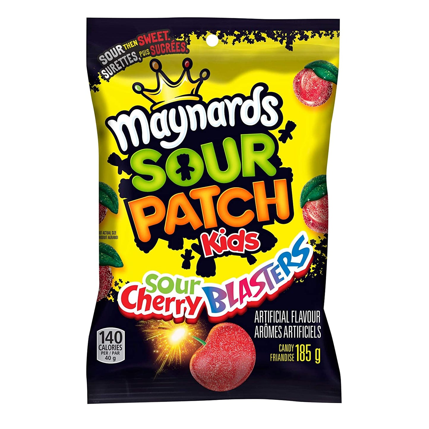 Maynard's Sour Patch Kids Cherry Blasters - 185g [Canadian]