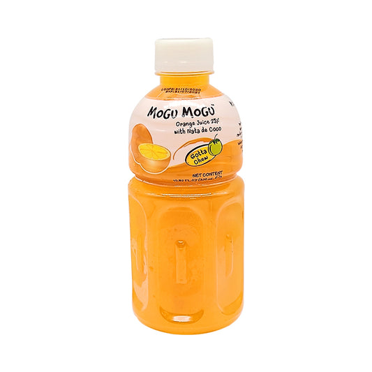 Mogu Mogu Orange Flavoured Drink with Nata de Coco  320ml