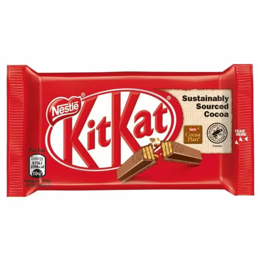 Kit Kat 4 Finger Milk Chocolate Bar - 41.5g