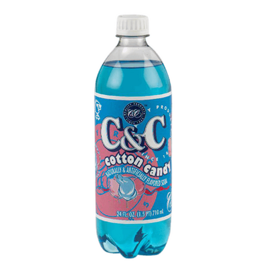 C&C Soda Cotton Candy Bottle