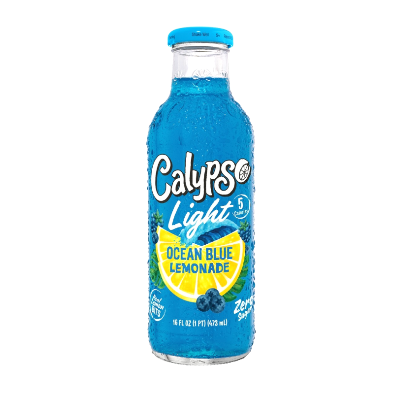 Calypso Ocean Blue Lemonade Light - 16oz (473ml)