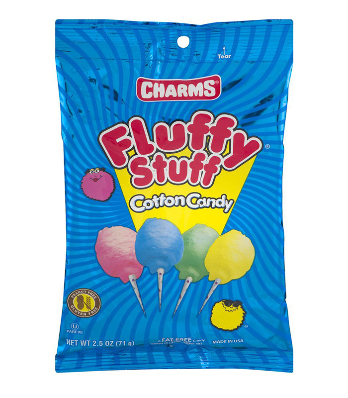 Charms Fluffy Stuff Cotton Candy 2.5oz (99g)