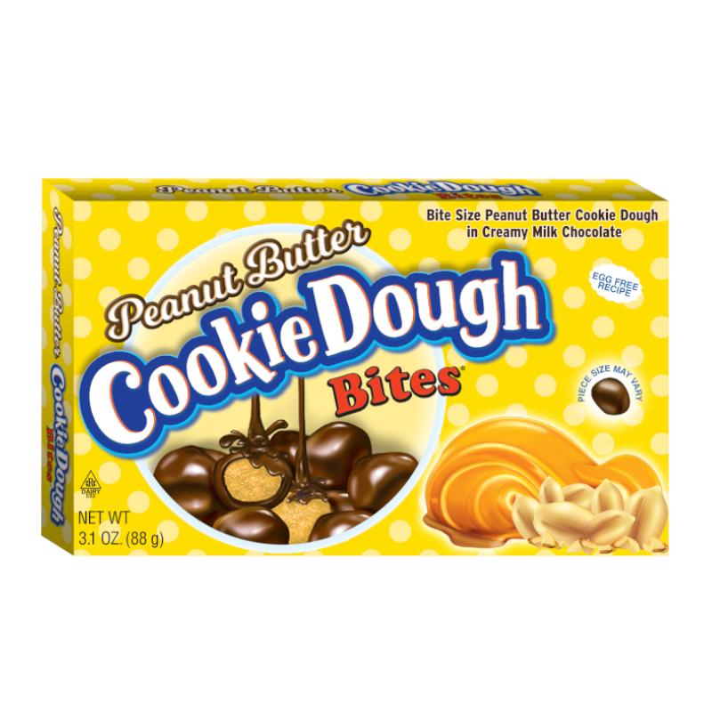 Cookie Dough Bites Peanut Butter 3.1oz (88g) Theatre Box