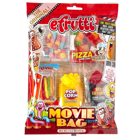 eFrutti Gummies Movie Bag - 2.7oz (77g)