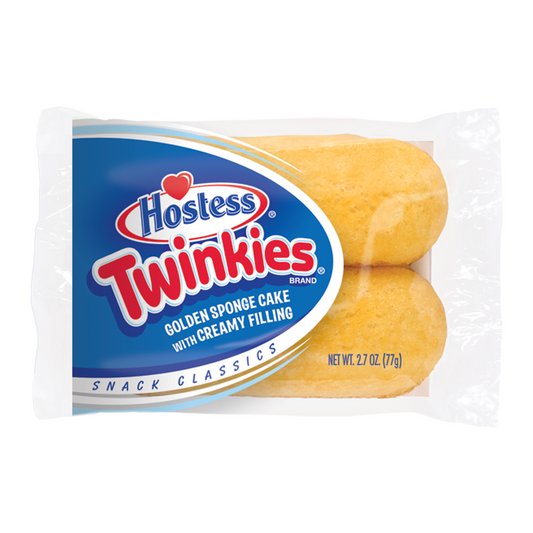Hostess Twinkies - Twin Pack - 2.7oz (77g)