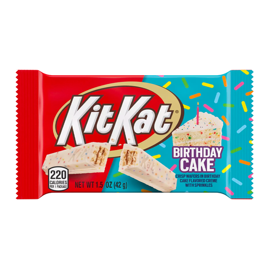 Kit Kat Limited Editon Birthday Cake - 1.5oz (42g)