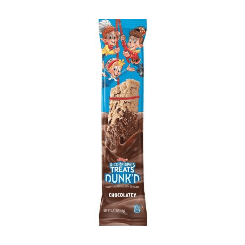 Kellogg’s Rice Krispies Treats Dunk’d Chocolatey 62g – USA Bites