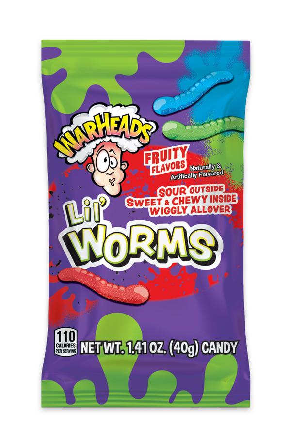 Warheads Lil’ Worms 40g