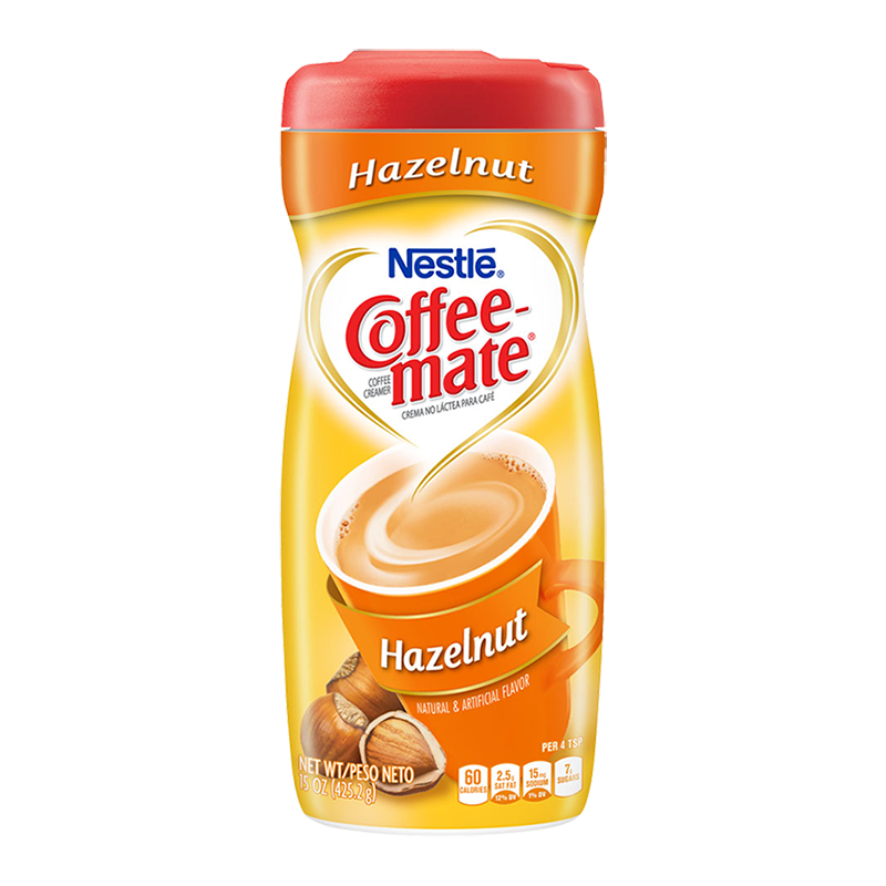 Coffee-Mate Hazelnut Powdered Creamer - 15oz (425g)