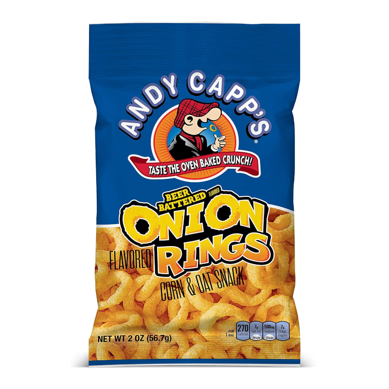 Andy Capp's Beer Battered Onion Rings - 2oz (56.7g)