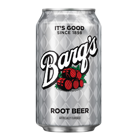 Barqs Root Beer cans 355ml USA