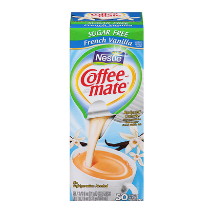 Coffee-Mate - Sugar Free French Vanilla - Liquid Creamer - 11ml