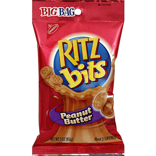 Ritz Bits Peanut Butter Sandwiches 3oz (85g)
