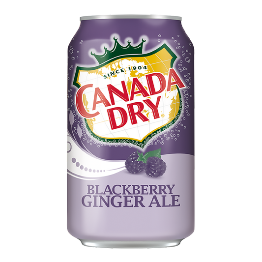 Canada Dry Blackberry Ginger Ale - 12fl.oz (355ml)