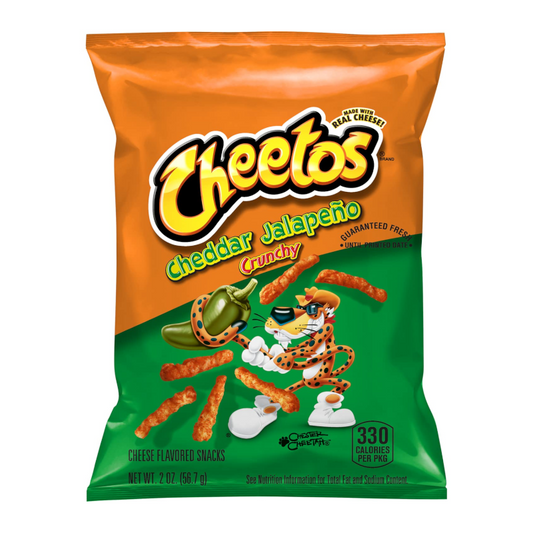 Cheetos Crunchy Jalapeno Cheddar - 2oz (56g)