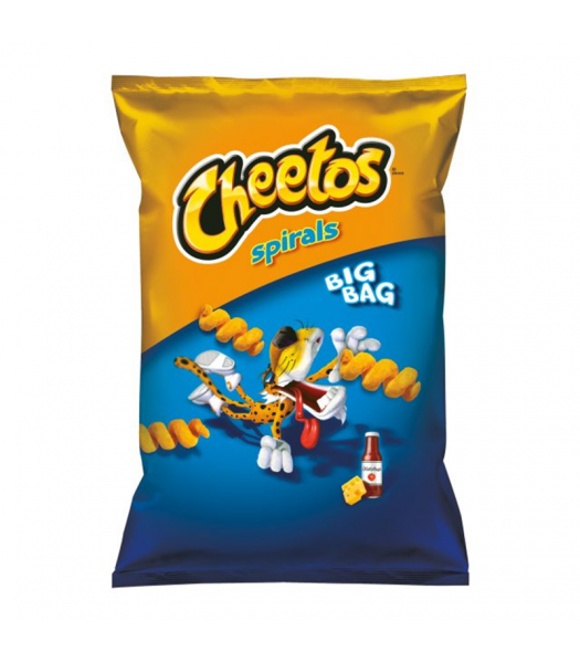 Cheetos Cheese & Ketchup Spirals - 130g (EU)