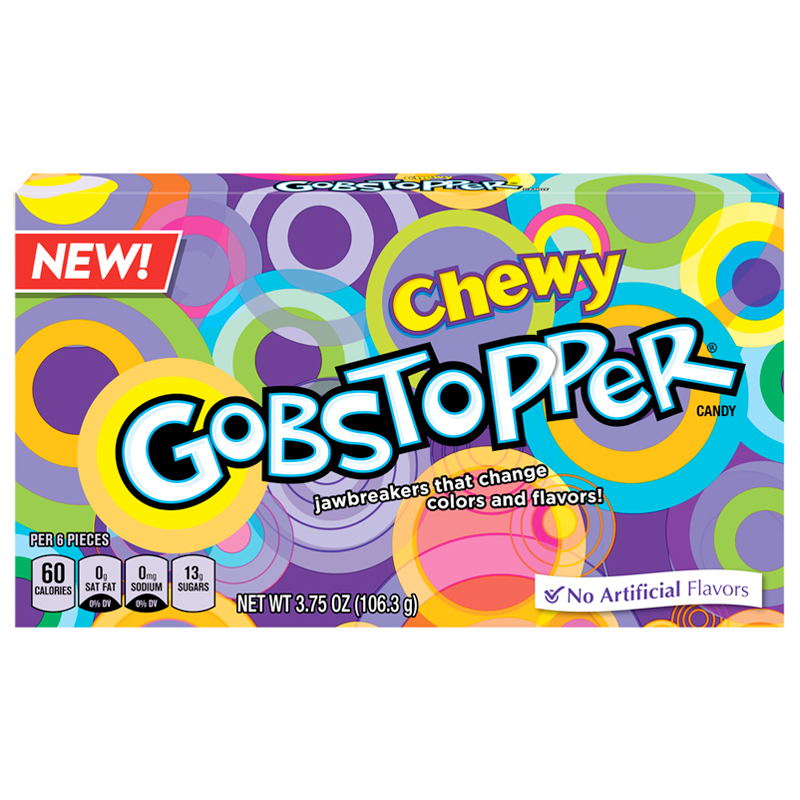 Chewy Gobstoppers - Video Box - 3.75oz (106.3g)